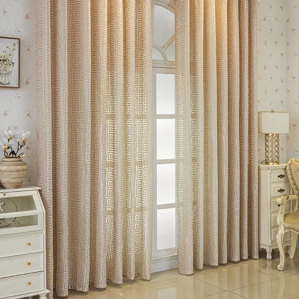 BowLift | Imperial Maze Embroidered Curtain