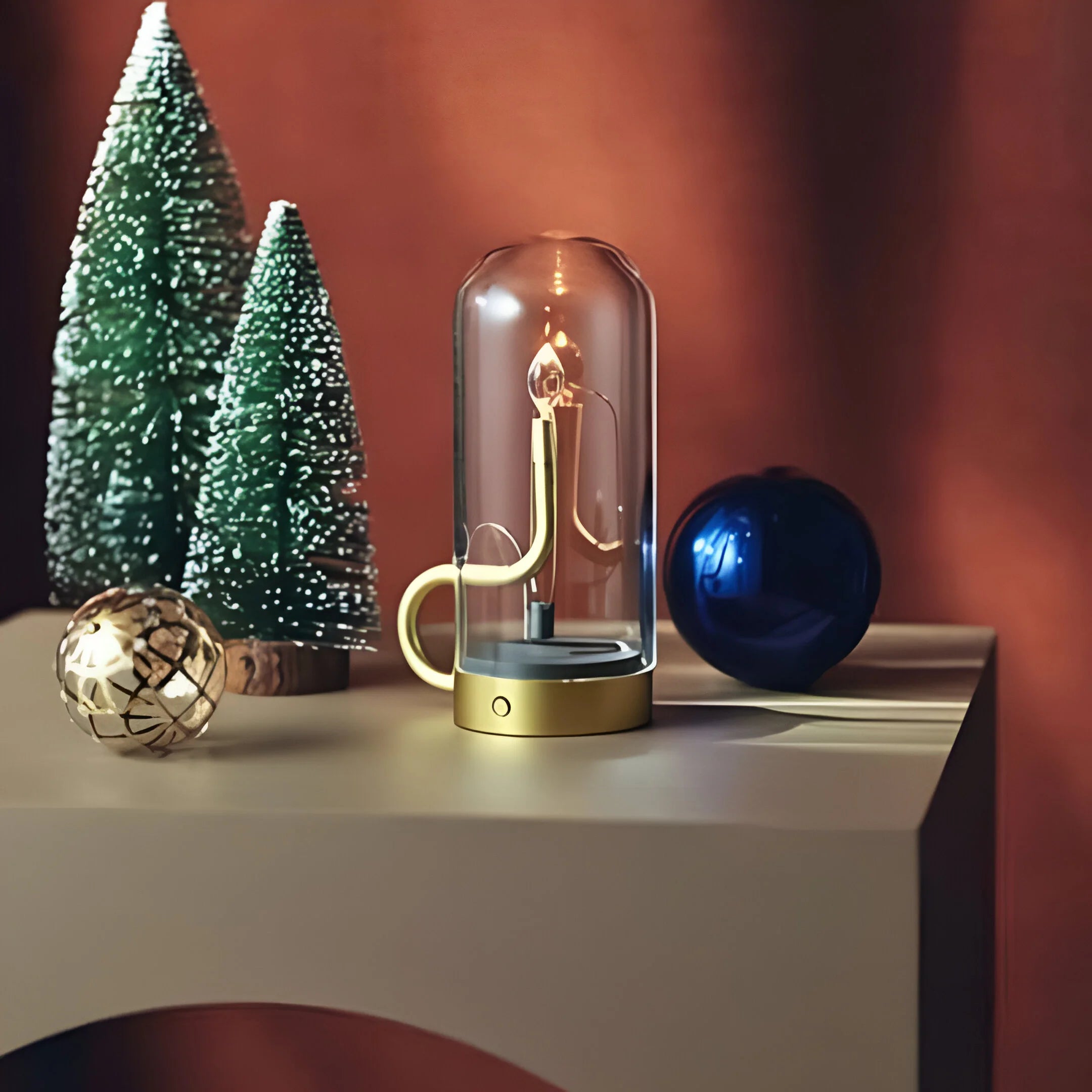 FlameGlow – Modern Candlelight Table Lamp