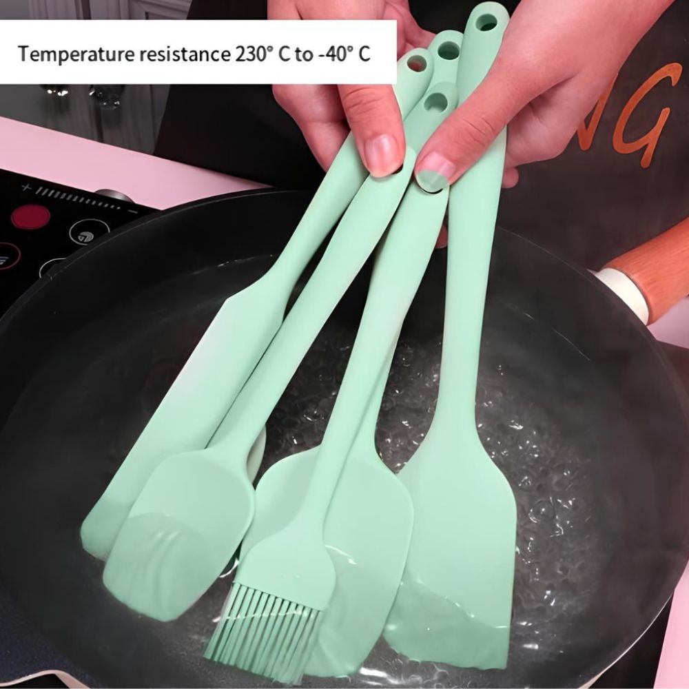 BowLift | Flexible Silicone Spatula Set | 6 Pcs Set