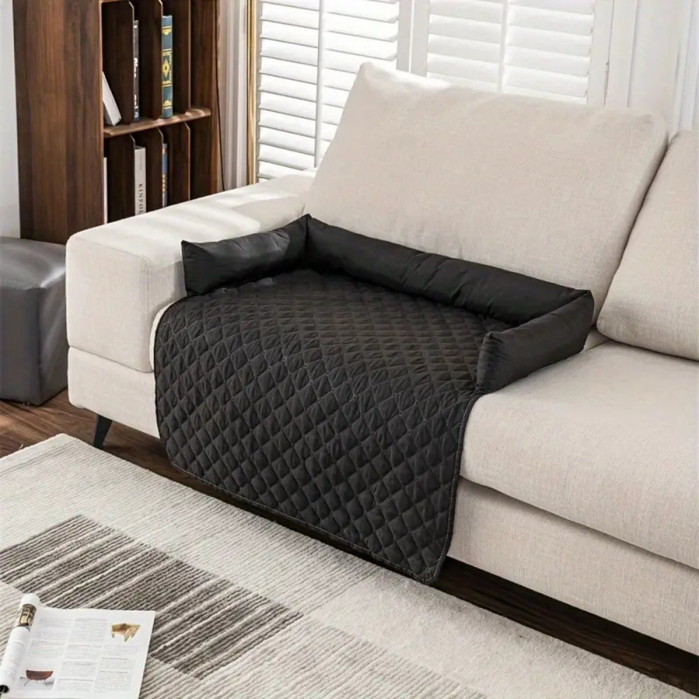 BowLift | Bolstered Quilted Pet Sofa Protector