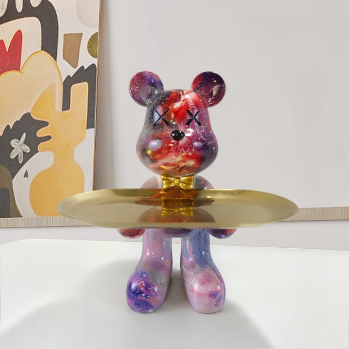 BowLift | BearServe - Bear Sculpture with Tray