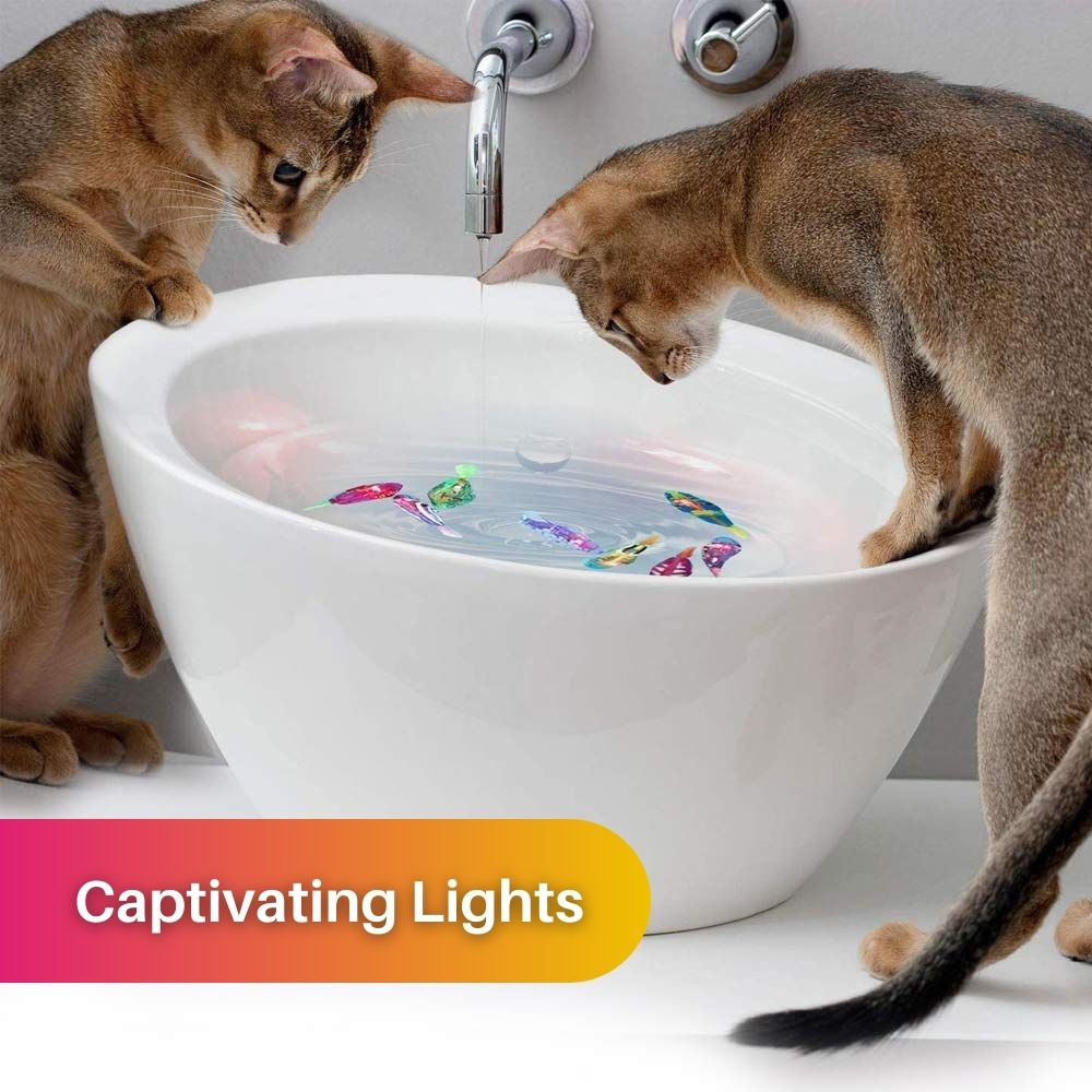 BowLift | AquaPret Interactive Cat Toy – Moving Fish with Lighting