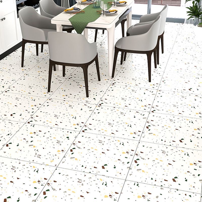 BowLift | Home Vinyl flooring Peel and Stick Marble look square PVC floor coverings for the living room