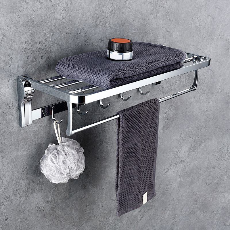 BowLift | Contemporary Bathroom Accessories Hardware Set in Silver with Soap Dish