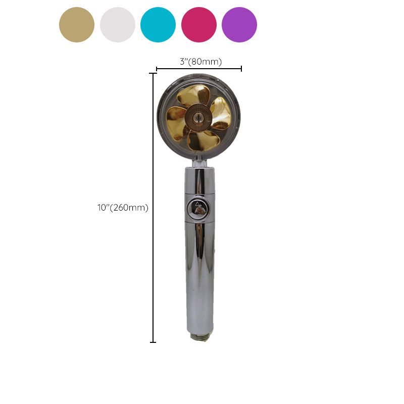 BowLift | Contemporary Handheld Supercharged Shower Head Round Spray Head