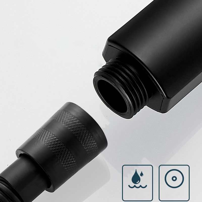 BowLift | ABS Plastic Handheld Shower High Pressure 5 Spray Patterns Wall Mounted Showerhead