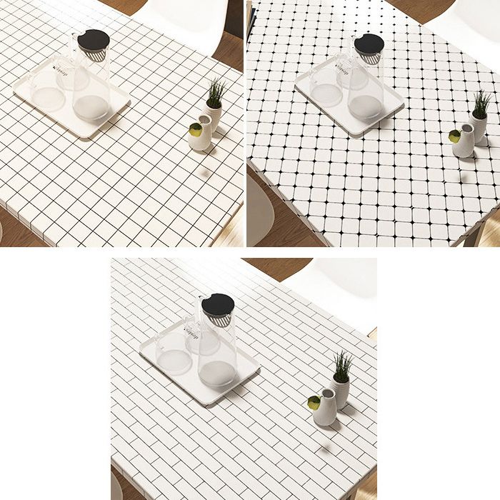 BowLift | White Peel & Stick Tile Mirror Plastic Grid Wallpaper for Kitchen and Bathroom