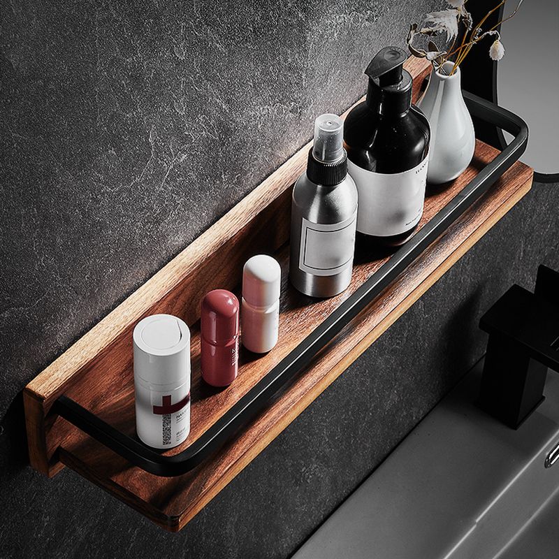 BowLift | 7-piece bathroom accessory set wood and metal bathroom accessory hardware set