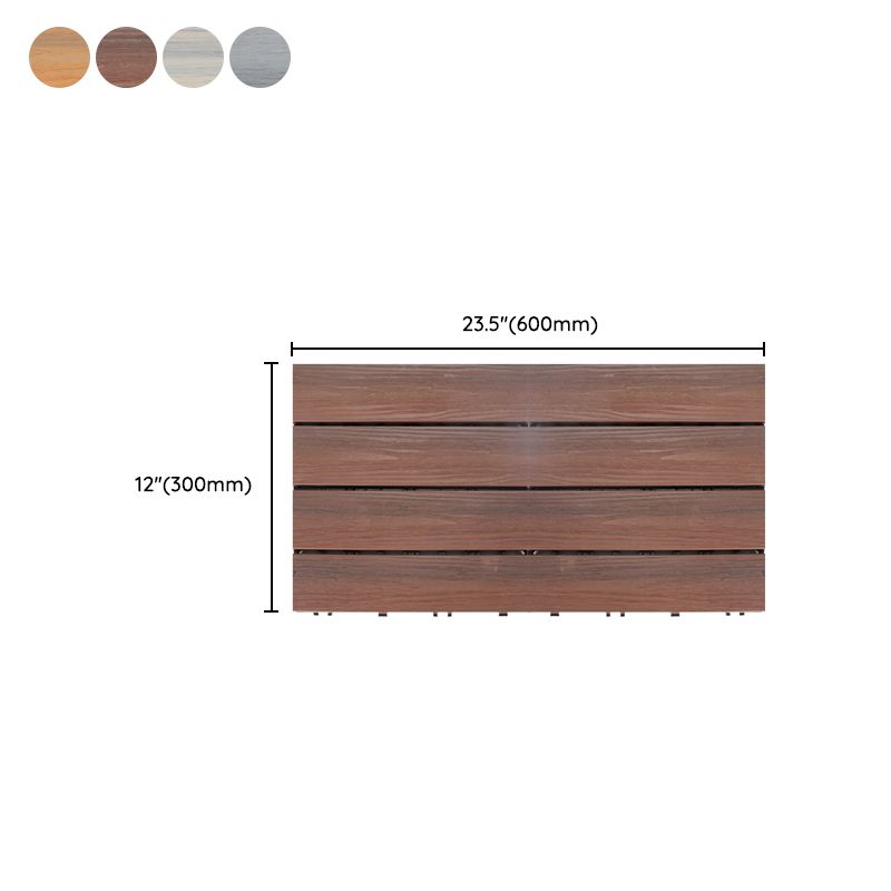 BowLift | Deck Plank Loose Lay Wood Floor Tiles Garden Outdoor Flooring