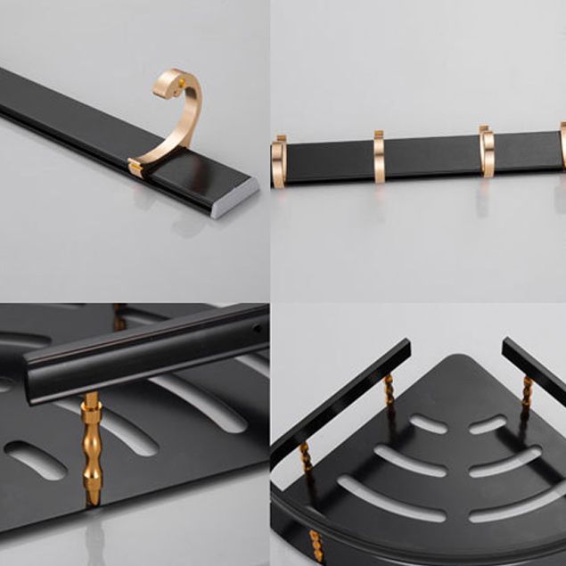 BowLift | Contemporary black bathroom accessories as a single item or in a set