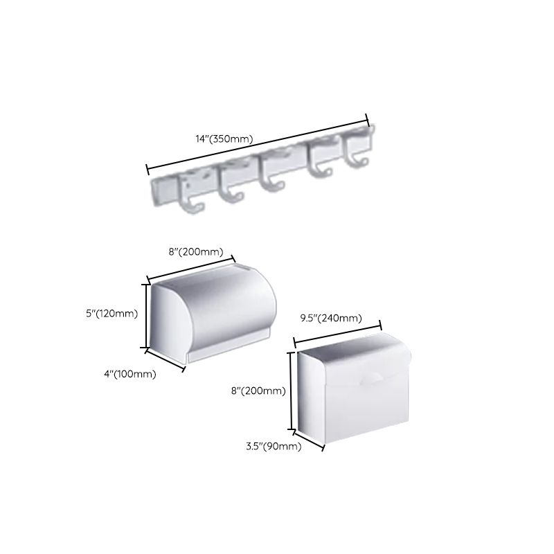 BowLift | Contemporary Bathroom Accessory Hardware Set made of Metal with Soap Dish