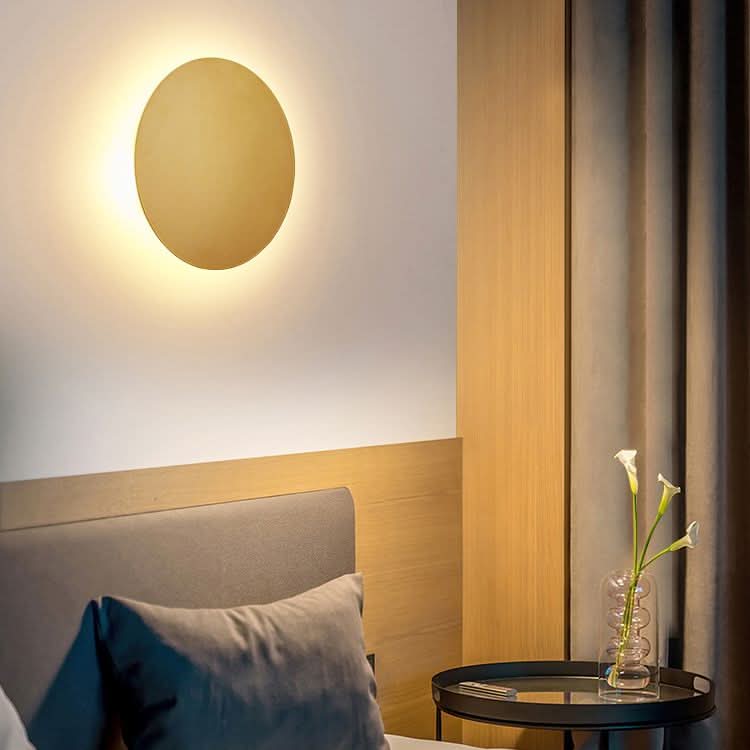 BowLift | GlowNight Metal Round LED Wall Light