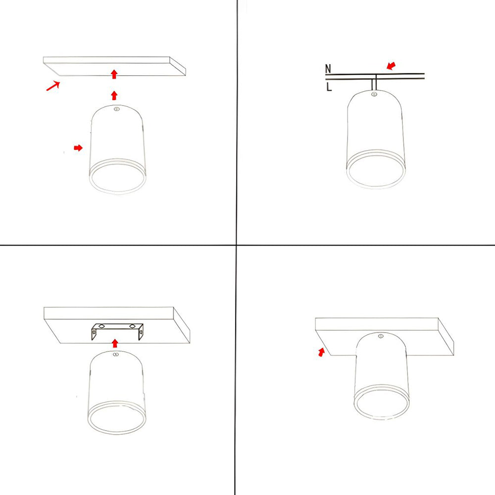 BowLift | Ceiling Light Modern Aluminum LED Downlight