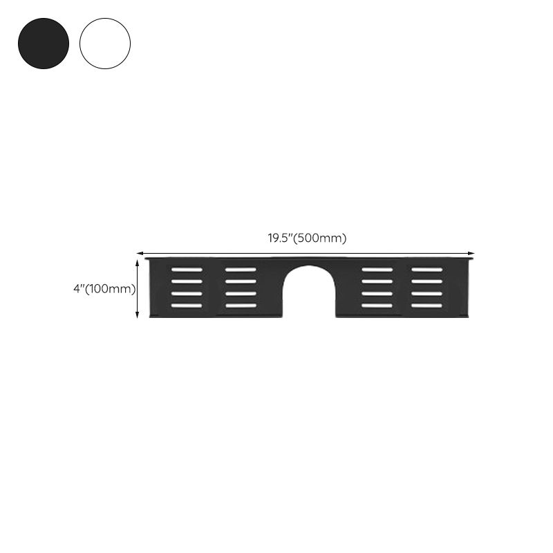 BowLift | 2-piece modern bathroom hardware set bathroom shelf made of aluminum