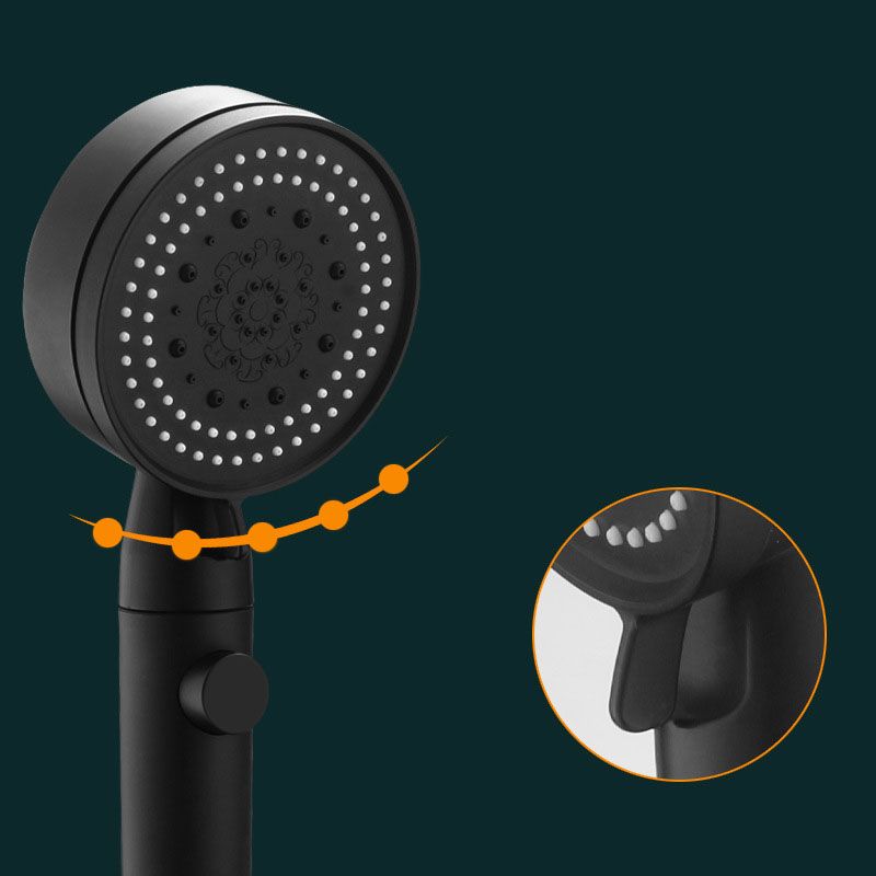 BowLift | Contemporary Showerhead Combination Handheld Shower Plastic Wall Mount Round Showerhead