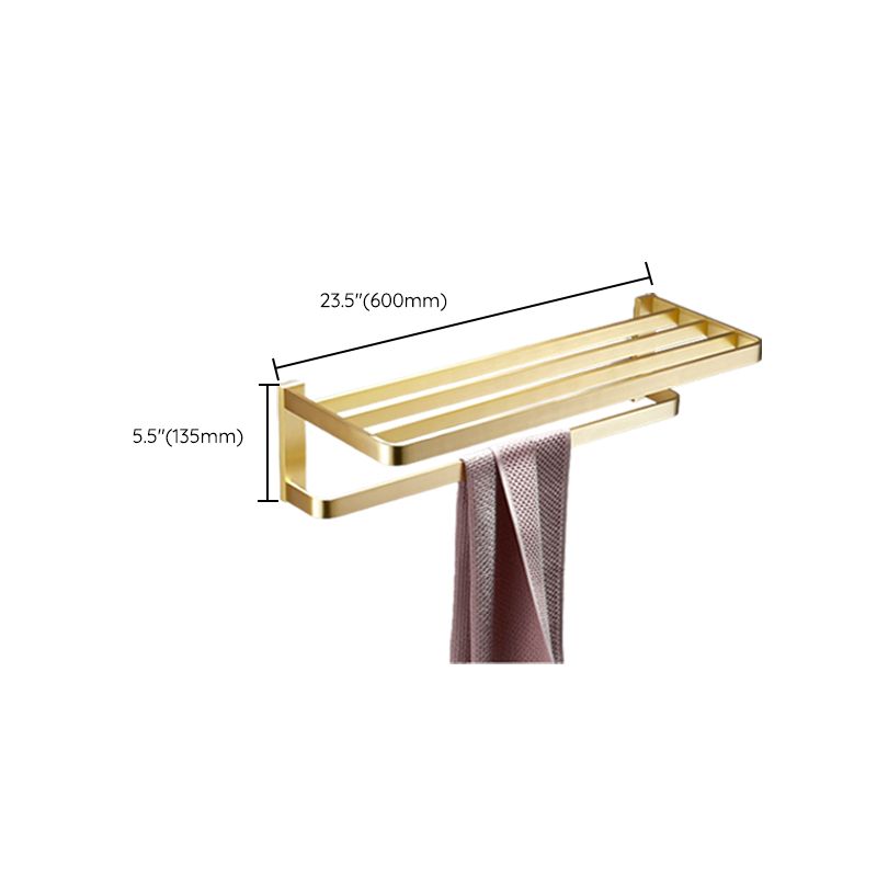 BowLift | Brushed Brass Bathroom Hardware Set Retro Golden Bathroom Accessories Set