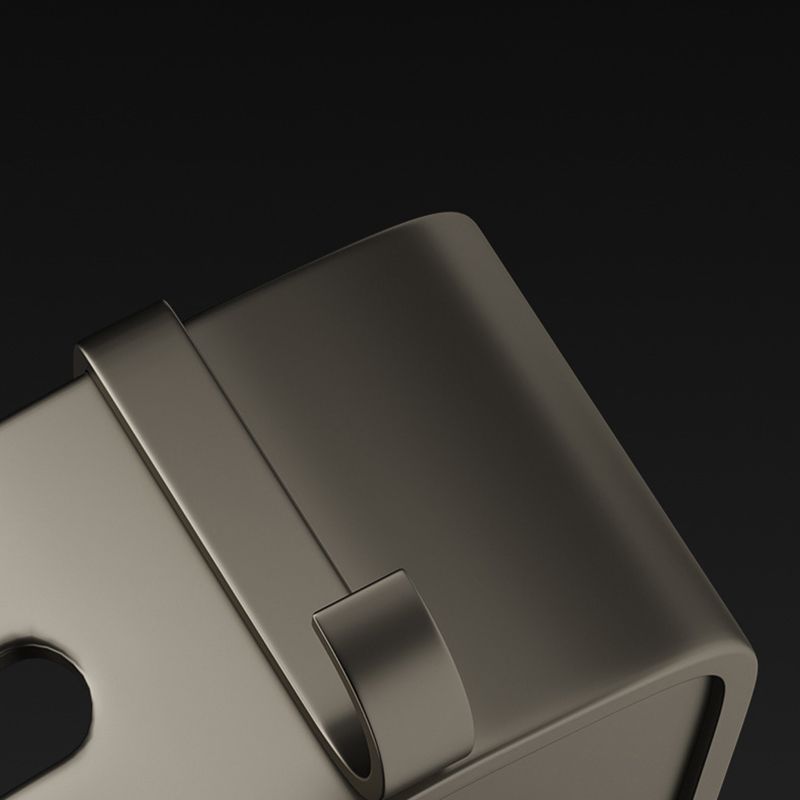 BowLift | Contemporary Aluminum Bathroom Accessory Set Grey Bath Shelf