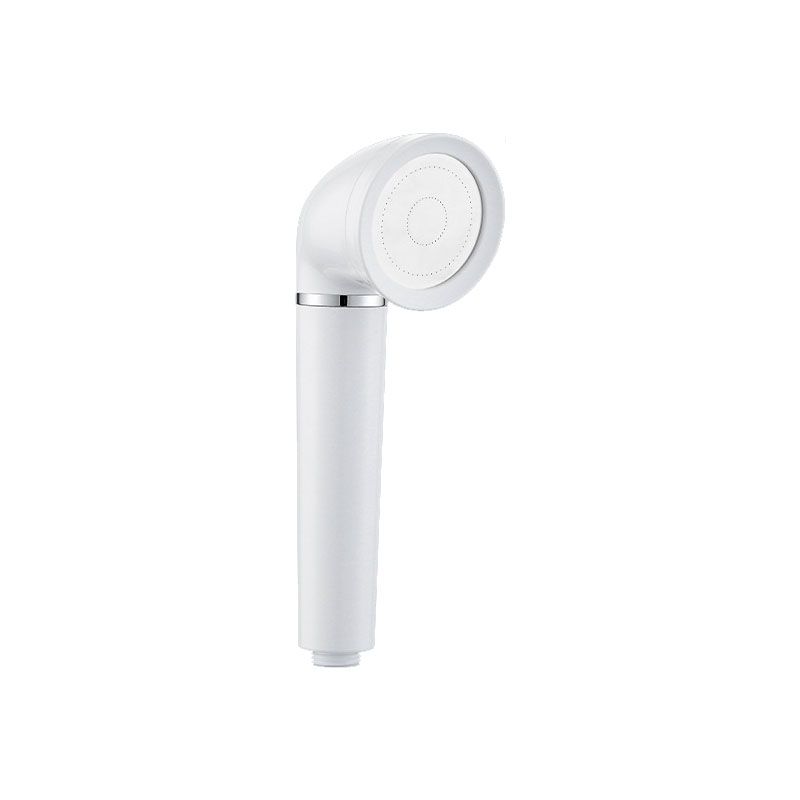 BowLift | White round shower head plastic supercharged hand shower