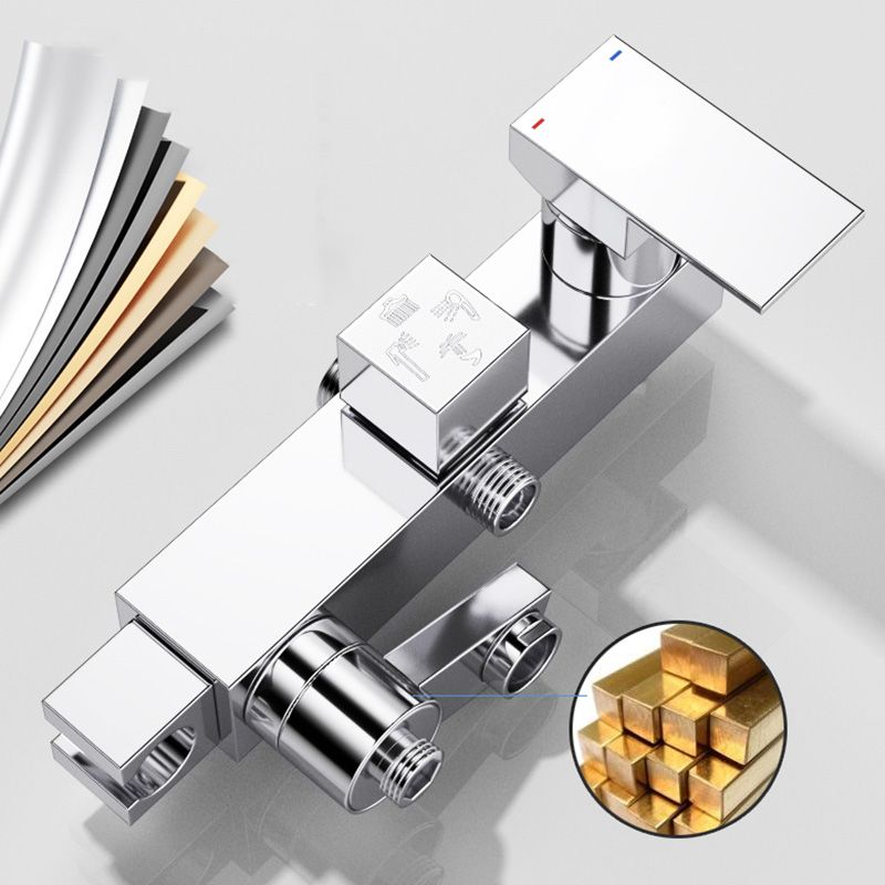 BowLift | Wall-mounted shower system handle lever spot resist copper shower system