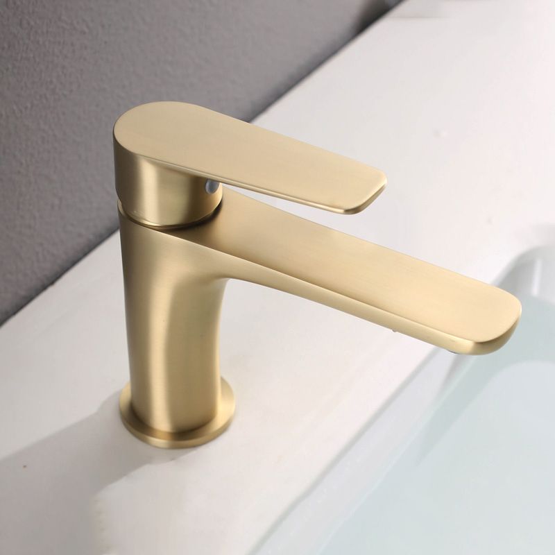 BowLift | Light Luxury Basin Faucet with Lever Handle Single Hole Bathroom Faucet