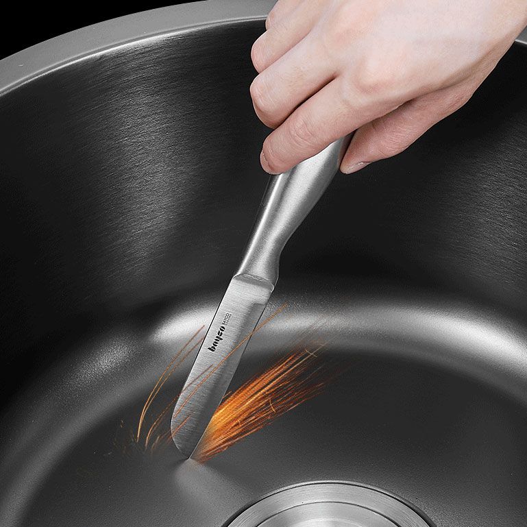 BowLift | Contemporary Style Kitchen Sink Stainless Steel Kitchen Sink with Single Bowl