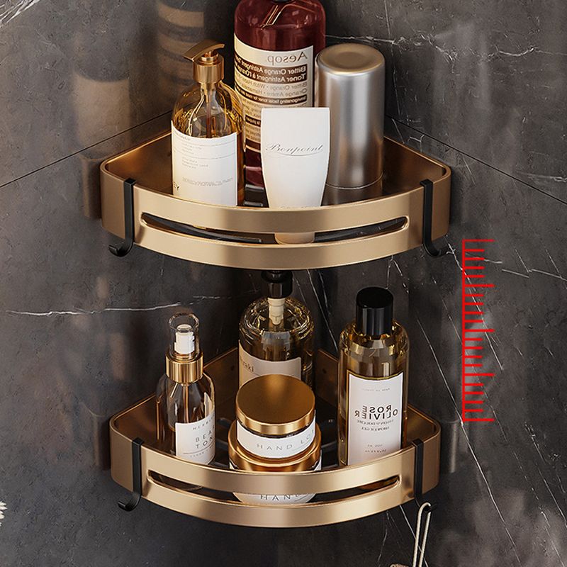 BowLift | Black and Brass Bathroom Hardware Set Modern Stainless Steel Bathroom Shelf/Towel Holder/Paper Holder