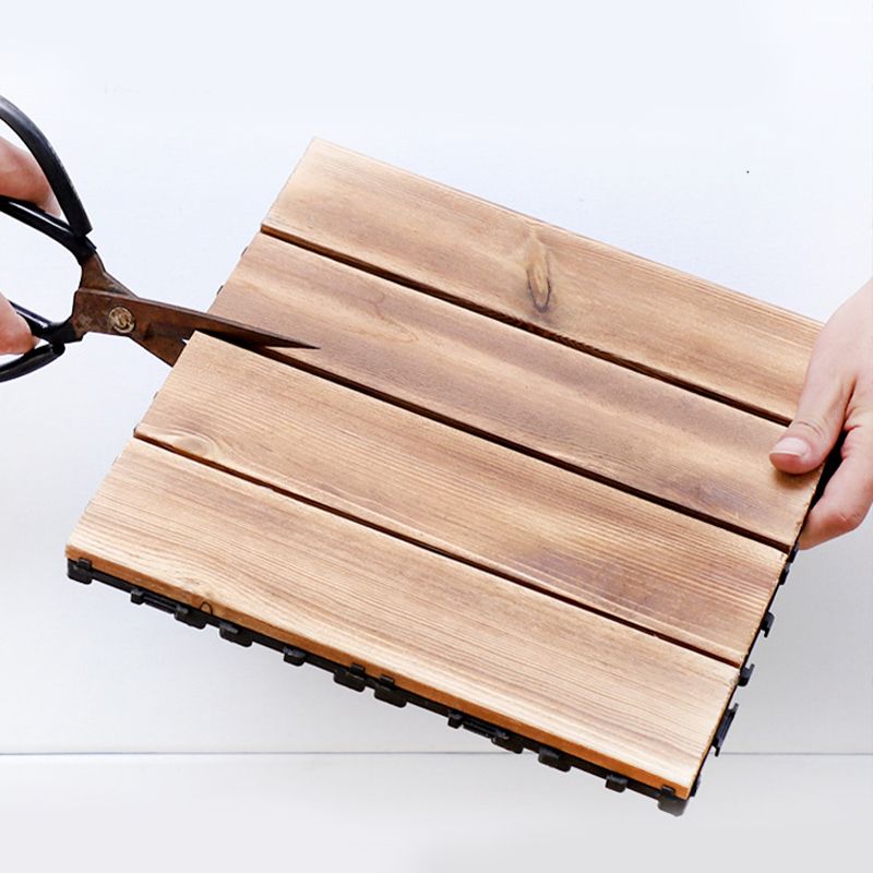 BowLift | Parquet Pine Floor Tile Waterproof Click Lock Traditional Wood Floor for Living Room
