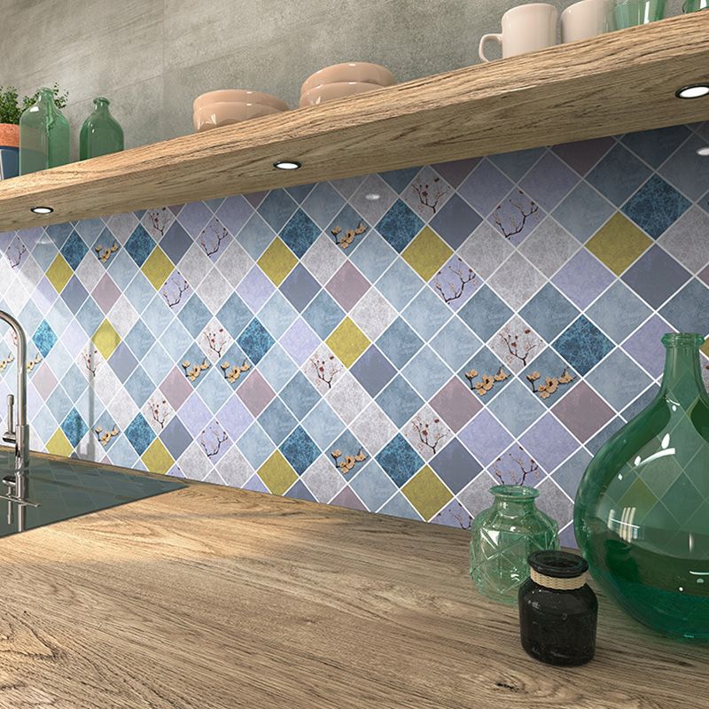 BowLift | Peel and Stick Wall Tile Plastic Square Mosaic Waterproof Peel and Stick Wall Tile