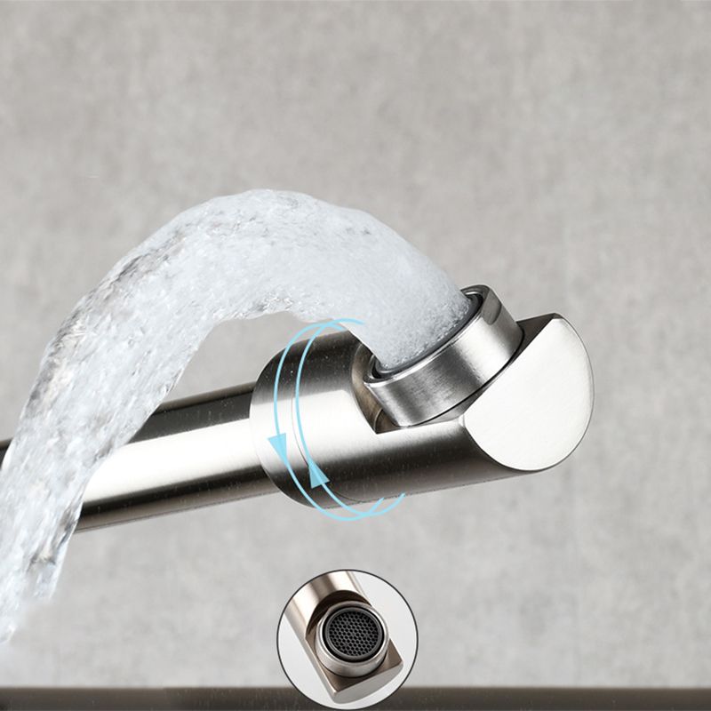 BowLift | Modern Pull-down Faucet Single Handle Wall Mounted Pot Filler Low Profile 1 Holder Filler