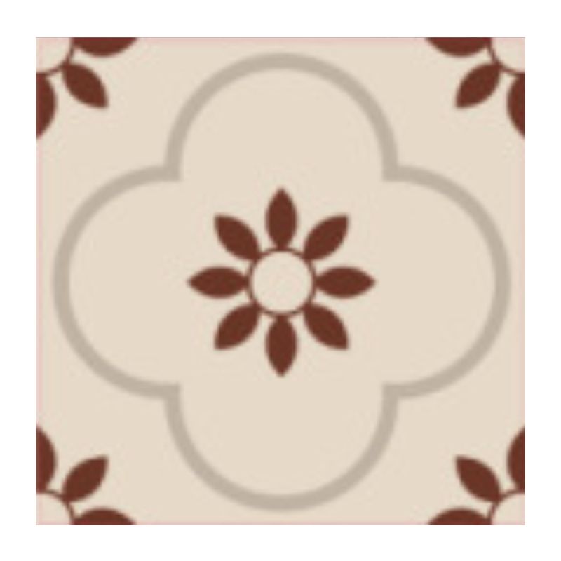 BowLift | Peel and Stick PVC Flooring Matte Vinyl Flooring with Floral Pattern