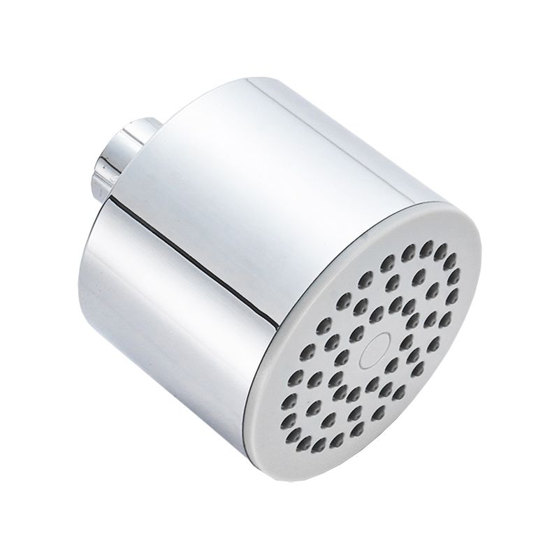 BowLift | Round shower head made of stainless steel in silver wall-mounted shower head