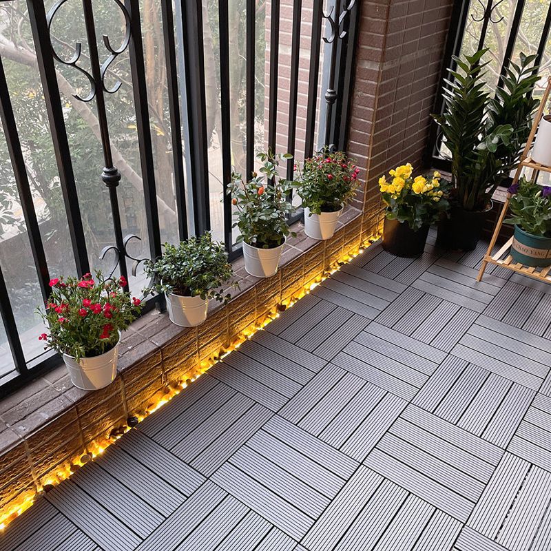 BowLift | Corrosion-resistant Wood Floor Modern Style Square Outdoor Wood Floor