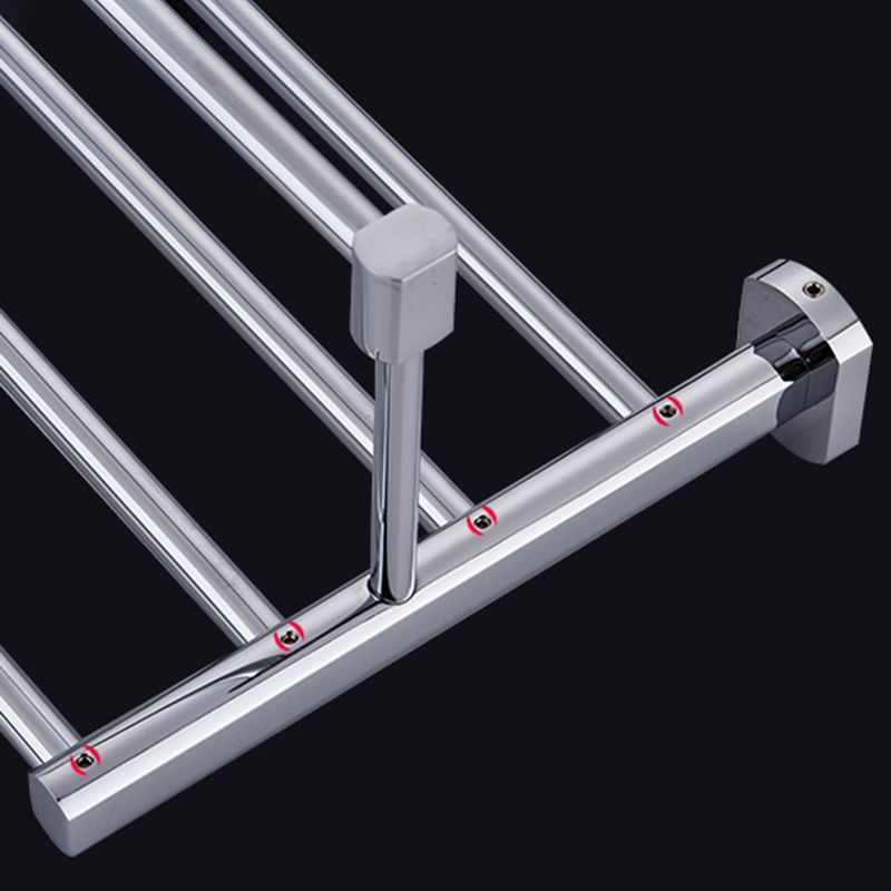 BowLift | Contemporary Bathroom Accessories Hardware Set made of silver metal