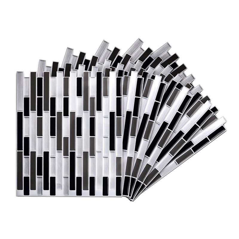 BowLift | Peel and Stick Wall Tile PVC Rectangle Peel and Stick Subway Wall Tile for the Kitchen