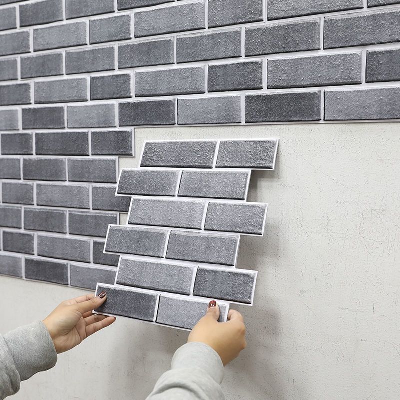 BowLift | Industrial Wall Panel 3D Brick Bathroom Living Room Wall Panels Set of 5