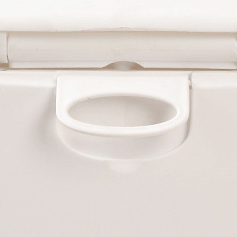 BowLift | Contemporary Plastic Floor-Mounted Toilet Bowl with Seat for the Bathroom