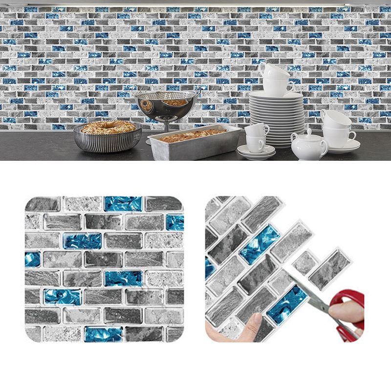 BowLift | Peel and Stick Wall Tile Water Repellent Rectangle PVC Peel & Stick Subway Tile