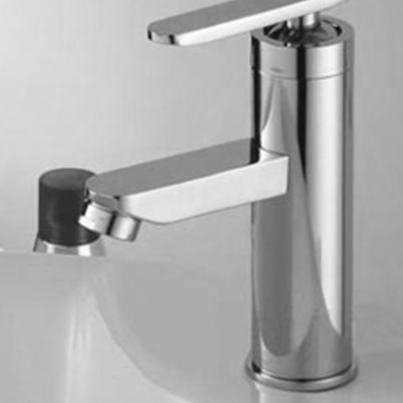 BowLift | Swivel Spout Bathroom Faucet Single Hole Basin Faucet with Lever Handle