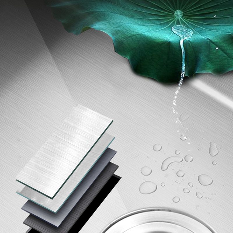 BowLift | Contemporary Style Kitchen Sink Stainless Steel Color Fast Built-In Sink