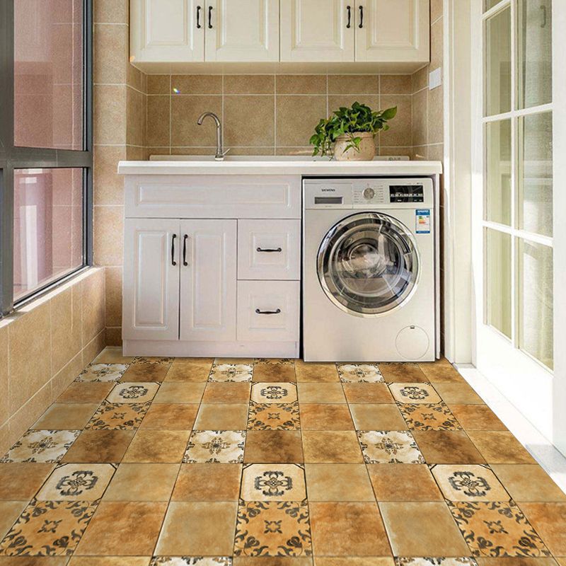 BowLift | Square Peel & Stick Vinyl Flooring 24" x 24" x 4.6mm PVC Floor