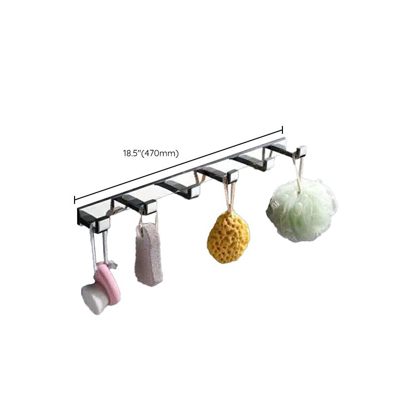 BowLift | Polished Chrome Modern Bathroom Accessory Set made of Stainless Steel Towel Holder/Soap Dish