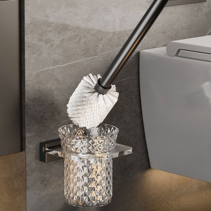 BowLift | Black Bathroom Set Metallic & Acrylic Bathroom Accessories Set made of Stainless Steel Aluminium