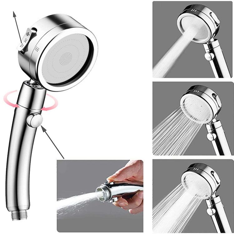 BowLift | Simple Function Handheld Shower Head European Style Antique Rain Shower Head