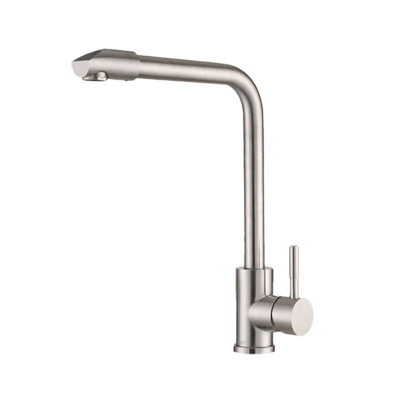BowLift | Swivel Bathroom Faucet Contemporary Design Vessel Faucet with Stainless Steel