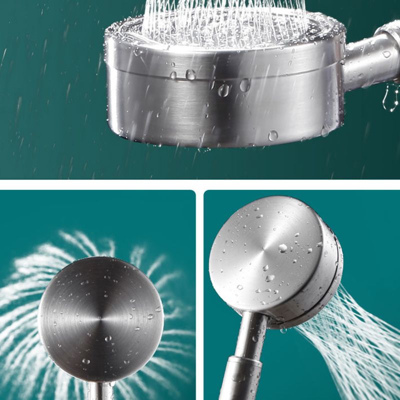 BowLift | Round Water Filtration Handheld Shower Medium Flow Stainless Steel Handheld Shower