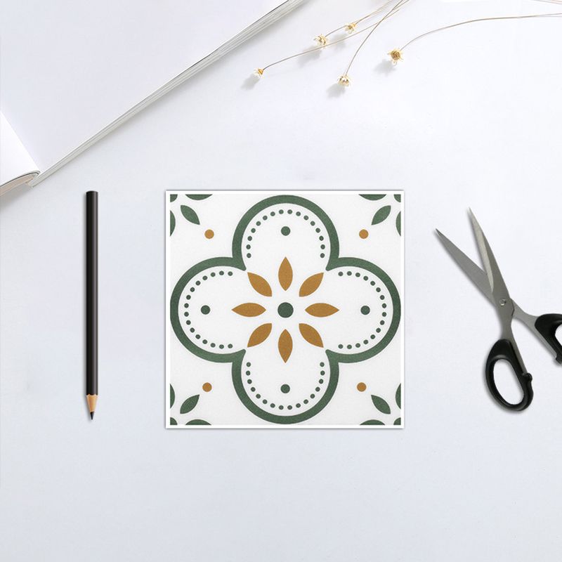 BowLift | Peel and Stick PVC Flooring Matte Vinyl Flooring with Floral Pattern