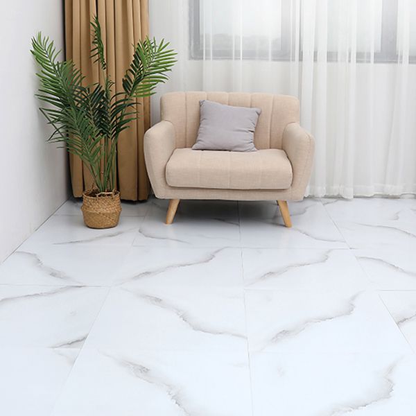 BowLift | Peel and Stick Vinyl Flooring 23.6"x23.6" x2mm Marble Look PVC Floor