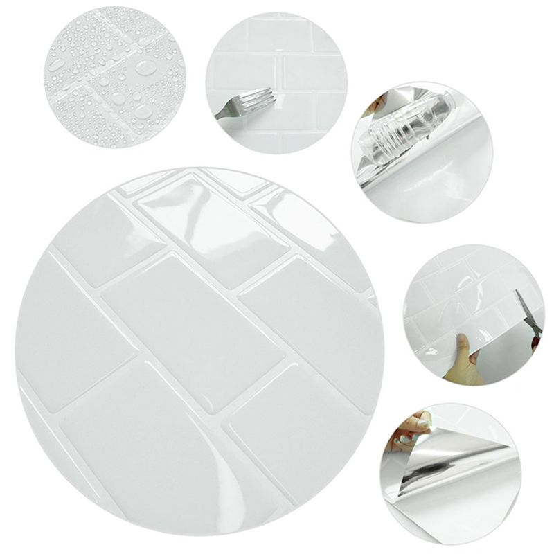BowLift | Subway Tile Wallpaper Plastic Waterproof Removable & Stick Subway Tile