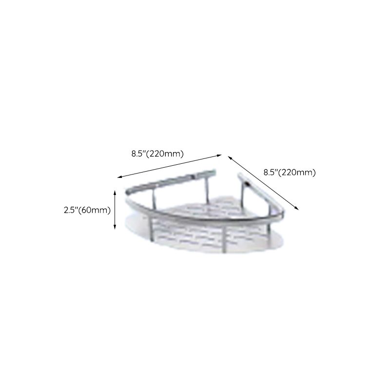 BowLift | Contemporary bathroom accessory set made of aluminum with towel holder/bath shelf