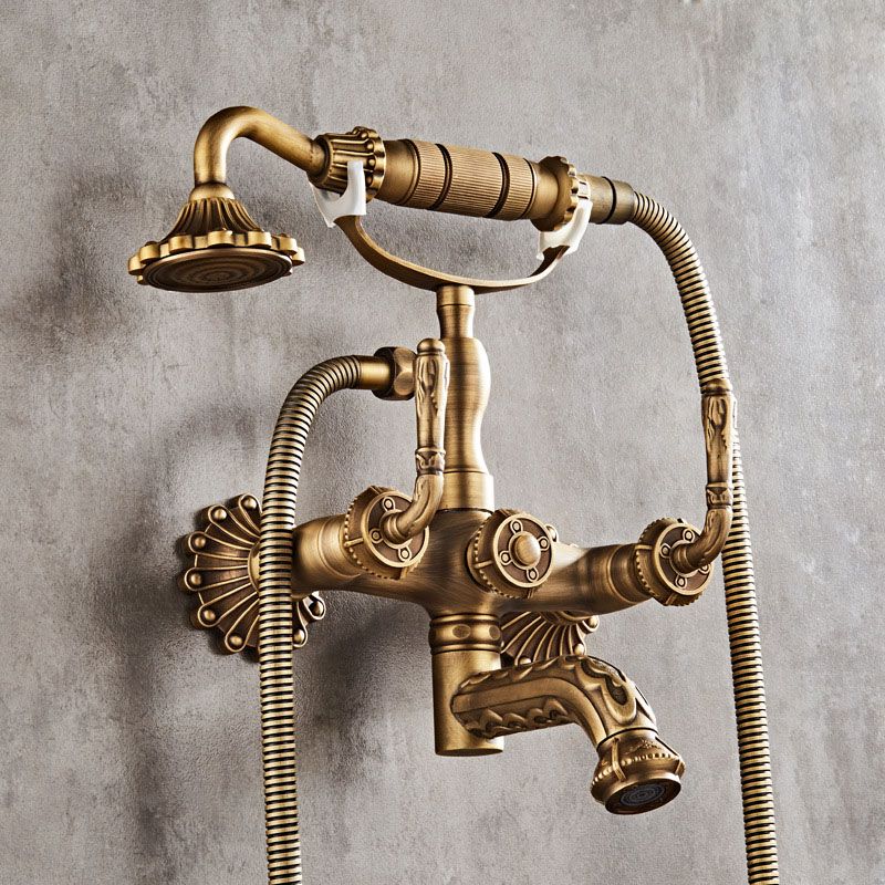 BowLift | Wall Mounted Metal Freestanding Bathtub Filler Copper Freestanding Faucet